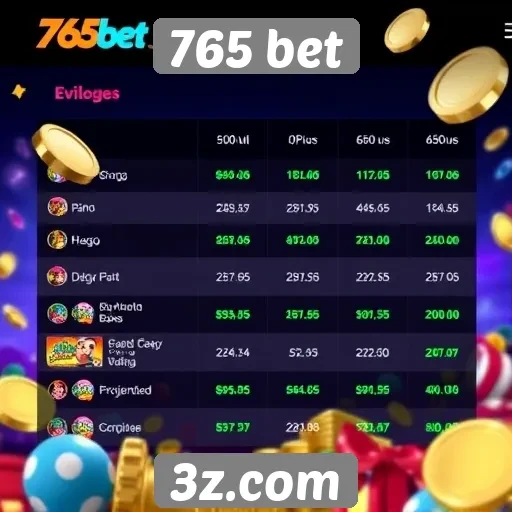 Comparativo de jogos disponíveis na 765 bet